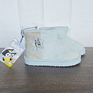 Bluey Kids Boots - Sparkling Light Blue